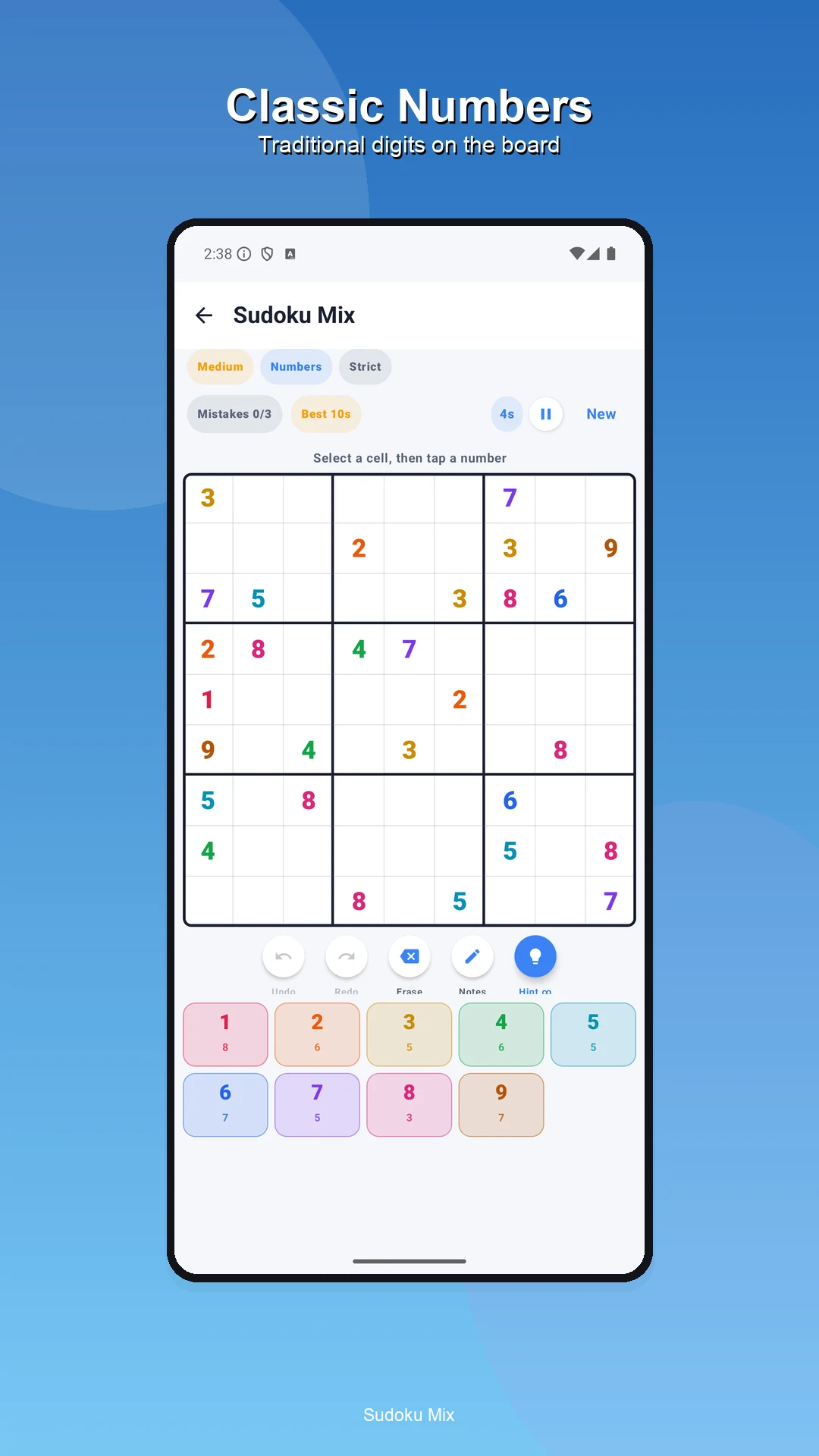Sudoku Mix screenshot