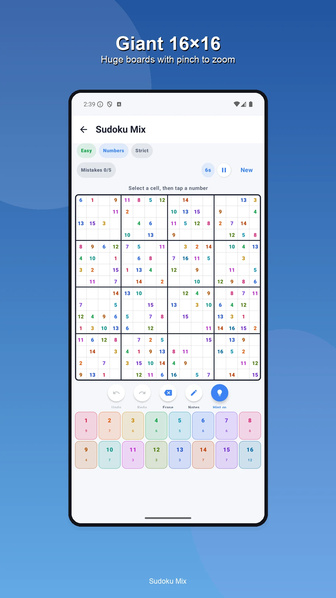 Sudoku Mix screenshot