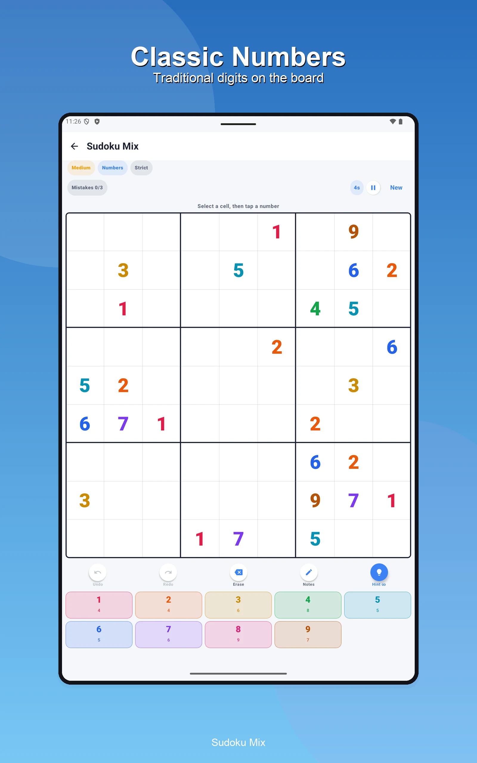 Sudoku Mix screenshot