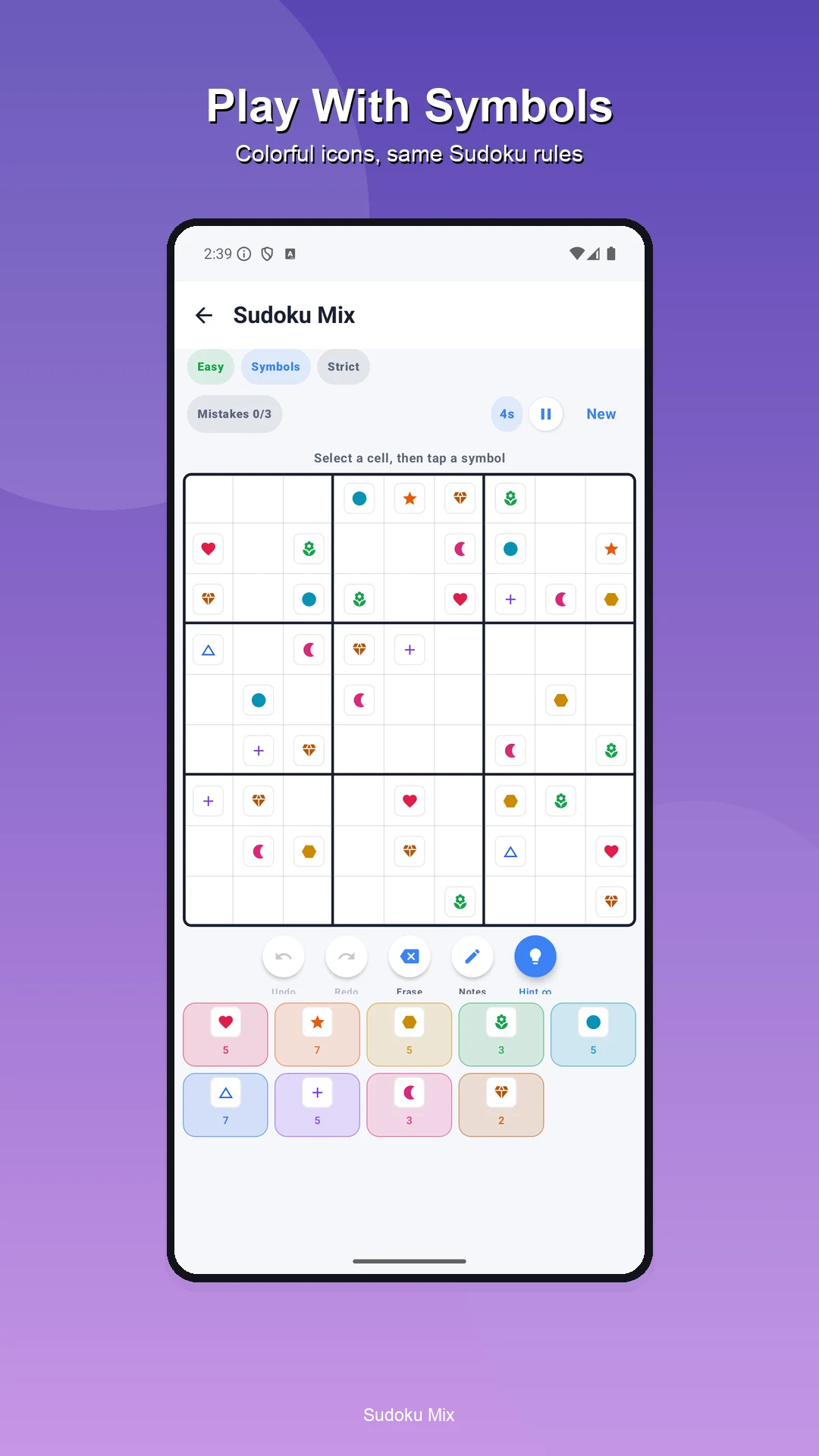 Sudoku Mix screenshot