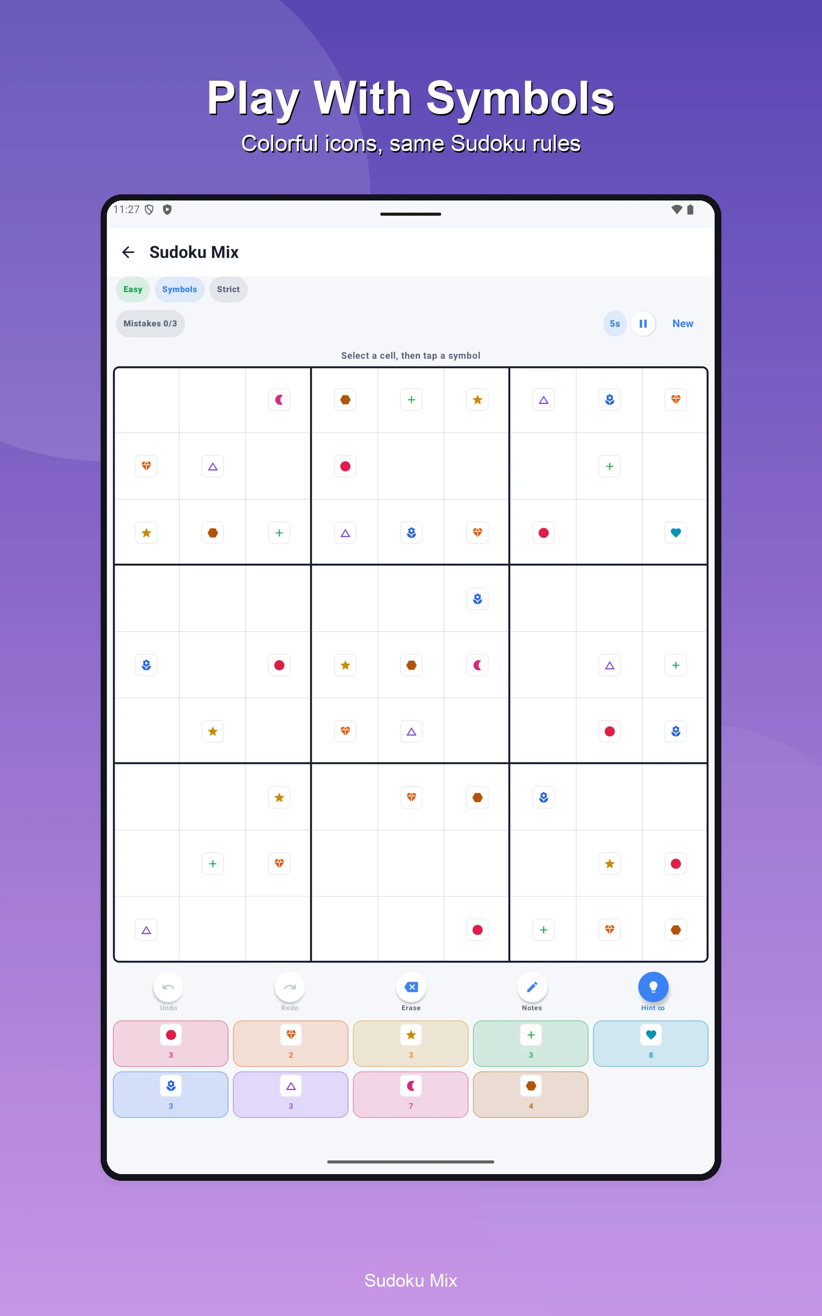Sudoku Mix screenshot